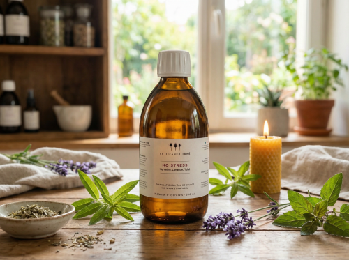 Hydrolat - no stress - herboristerie le tozaner toké - lyon Croix rousse Hydrolat - no stress - herboristerie le tozaner toké - lyon Croix rousse