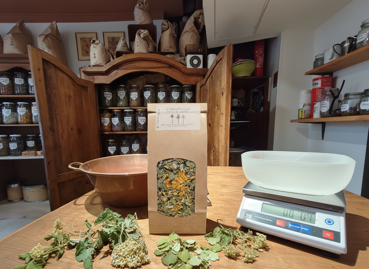 tisane o feminin - le tizaner toké - lyon croix rousse
