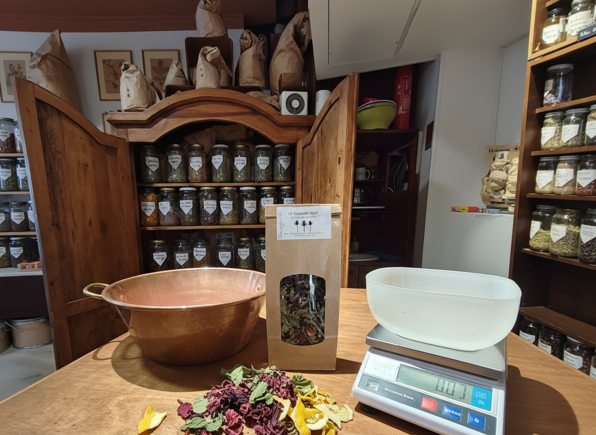 tisane flamboyante- le tizaner toké - lyon croix rousse