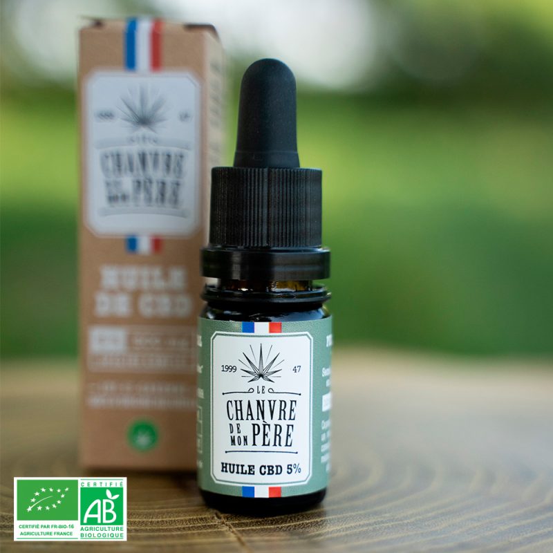 huile-cbd-bio-5 Huile de CBD bio 5 % spectre complet 10 ml