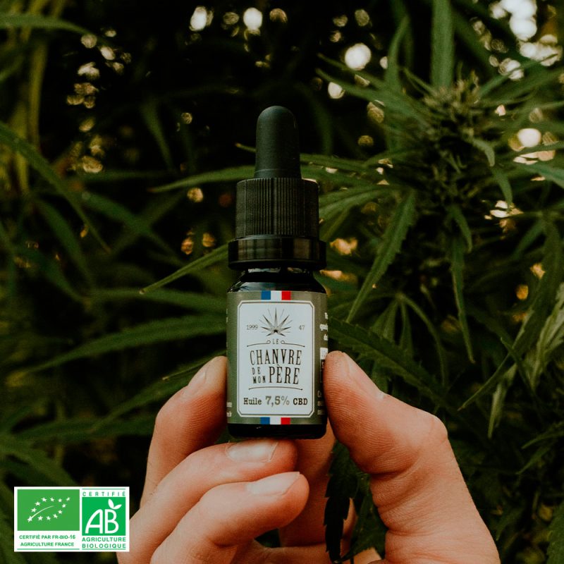 huile-cbd-bio-7-5 Huile de CBD bio 7,5 % spectre complet 10 ml