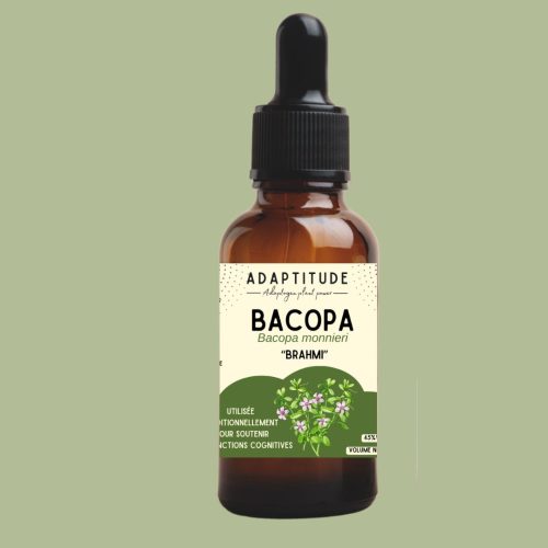 6140401474.jpg Extrait de Bacopa (Brahmi) – 50 ml, flacon compte-gouttes Adaptitude