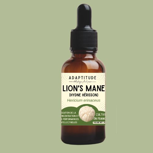 6254199627.jpg Extrait d'Hericium (crinière de lion) – 50 ml, flacon compte-gouttes Adaptitude
