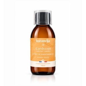 karandja-mycostim-cordyceps-150ml-bio-1.jpg Extrait de champignon bio Cordyceps 150 ml, flacon en verre ambré – vue 2