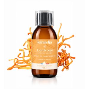 karandja-mycostim-cordyceps-150ml-bio.jpg Extrait de champignon bio Cordyceps 150 ml, flacon en verre ambré