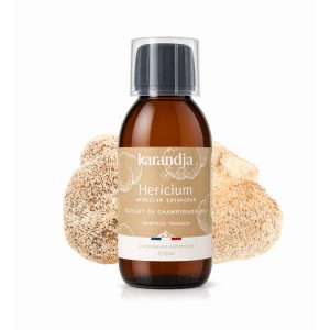 karandja-mycostim-hericium-150ml-bio.jpg Extrait de champignon bio Hericium 150 ml, flacon en verre ambré