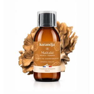 karandja-mycostim-maitake-150ml-bio.jpg Extrait de champignon bio Maïtaké 150 ml, flacon en verre ambré