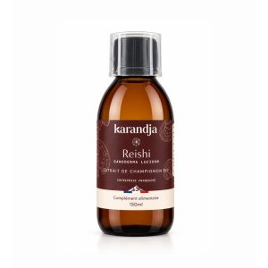 karandja-mycostim-reishi-150ml-bio-1.jpg Extrait de champignon bio Reishi 150 ml, flacon en verre ambré – vue 2