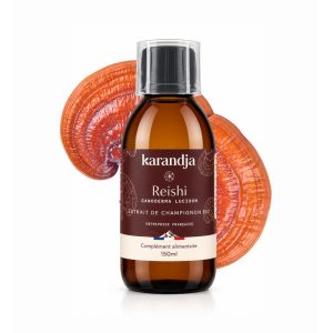 karandja-mycostim-reishi-150ml-bio.jpg Extrait de champignon bio Reishi 150 ml, flacon en verre ambré