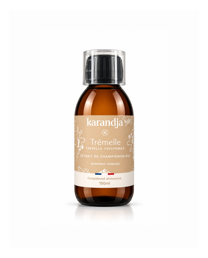 karandja-mycostim-tremelle-150ml-bio-1.jpg Extrait de champignon bio Trémelle 150 ml, flacon en verre ambré – vue 2