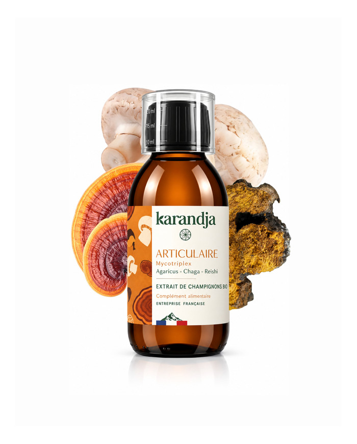 karandja-mycotriplex-n01-articulaire-150ml-bio.jpg Mycotriplex Articulaire, extrait de champignons bio 150 ml