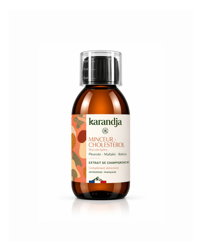 karandja-mycotriplex-n05-minceur-cholesterol-150ml-bio-1.jpg Mycotriplex Minceur Cholestérol, extrait de champignons bio 150 ml – vue 2