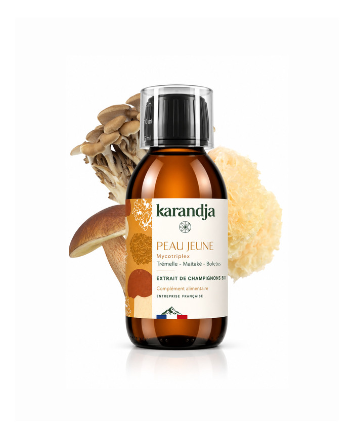 karandja-mycotriplex-n07-peau-jeune-150ml-bio.jpg Mycotriplex Peau Jeune, extrait de champignons bio 150 ml