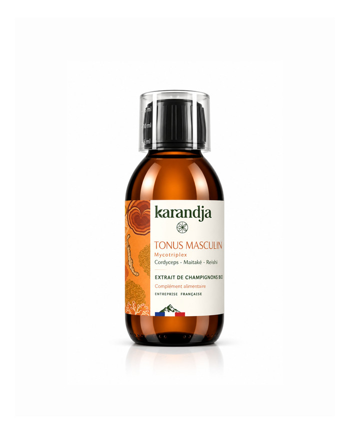 karandja-mycotriplex-n10-tonique-masculin-150ml-bio-1.jpg Mycotriplex Tonus Masculin, extrait de champignons bio 150 ml – vue 2